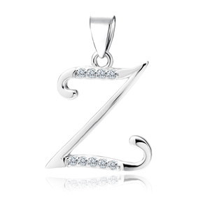 Srebrna zawieszka pr.925 literka Z