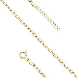 Srebrna pozłacana bransoletka pr. 925 ankier diamentowany