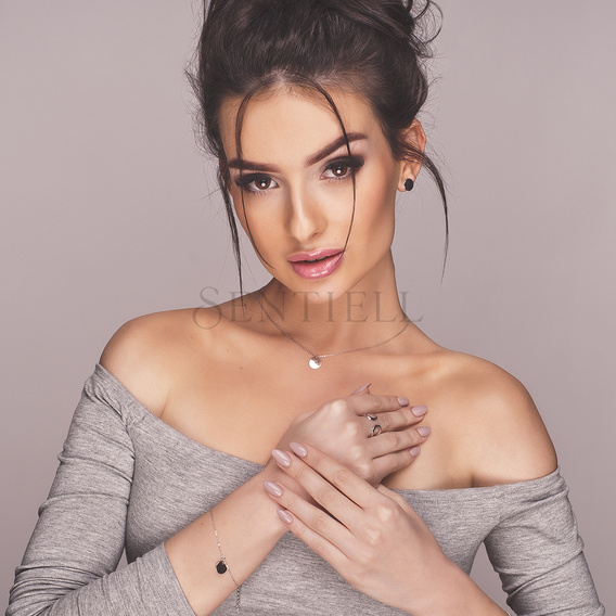 Bransoletka pr. 925 kółko