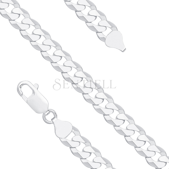 Bransoletka - pancerka diamentowana płaska pr. 925 Ø 200